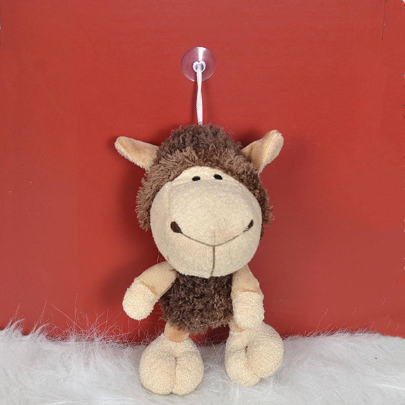 Lindo animal de cabeza grande, tigre, león, muñeca de agarre de 8 pulgadas con ventosa, puesto de muñecas, lote de fabricantes de juguetes de peluche