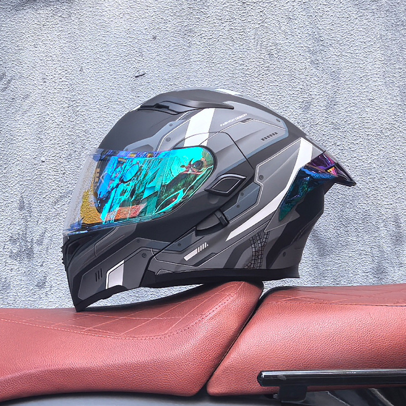 팬텀 블루 + 컬러 테일을 갖춘 기계식 파이프