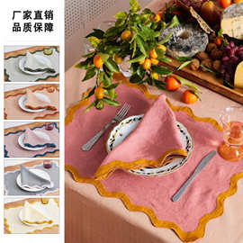 【厂家批发】跨境餐巾园艺家用餐垫外贸亚马逊热销餐巾口布