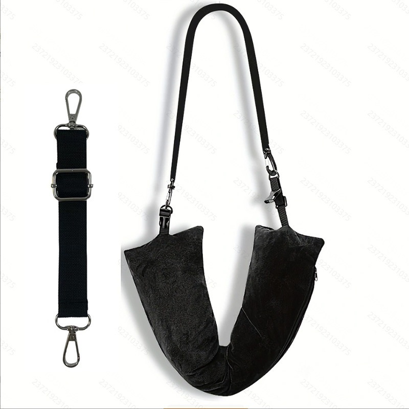 블랙 + 짧은 스트랩