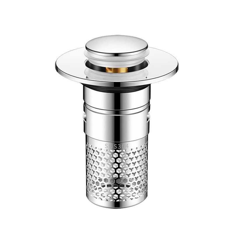 304 acero inoxidable flap drenaje lavabo tapón de fuga tubería de drenaje anti-olor retorno filtro transfronterizo