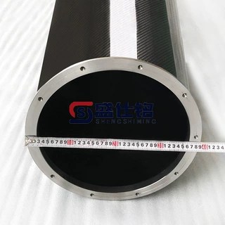 高精度碳纤维辊筒 碳纤维张力辊  碳纤维辊轴生产厂家可来图定制