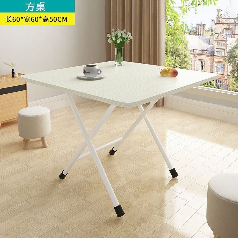 Fábrica de venta directa mesa plegable mesa de comedor plegable dormitorio mesa de estudio dormitorio mesa de comedor casera mesa al aire libre