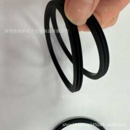 源头厂家黑色硅胶垫圈食品级防水硅胶垫片自粘瓶盖无气味密封垫