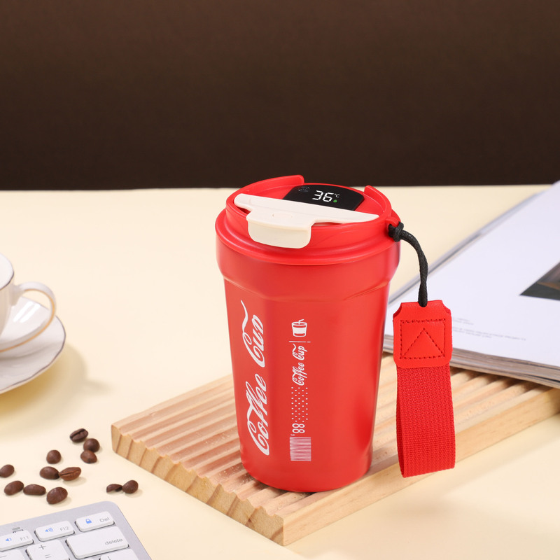 クロスボーダーネットセレブ八角形ダイヤモンドコーヒーサーマルカップ304ステンレス鋼コーヒーサーマルカップ高価値プリントウォーターカップ|undefined
