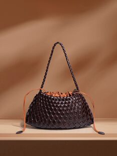 Fashionable handheld purse, basket, one-shoulder bag, french style