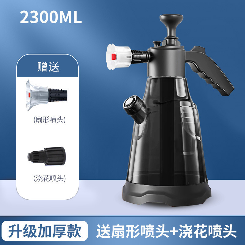 2L lavado de automóviles pulverizador de espuma de alta presión lavado de automóviles máquina de espuma especial riego manual rociador de agua espumante lavado de automóviles pulverizador de espuma image 6