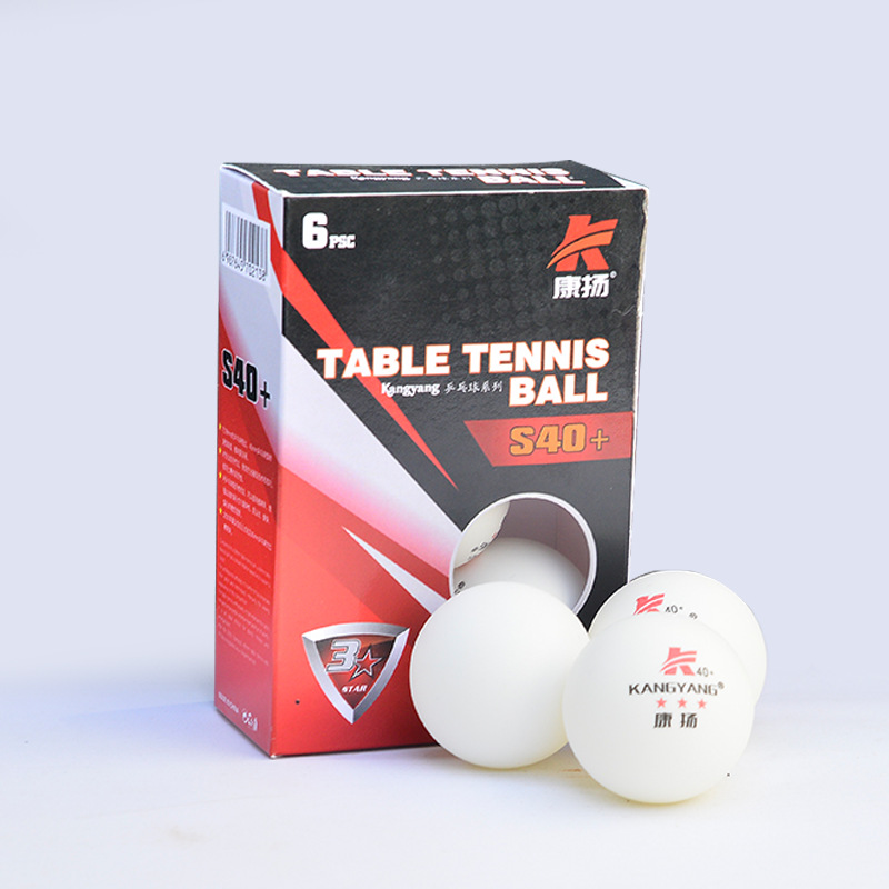Factory in stock wholesale three-star seam ABS40 new material resistant table tennis boxed game standard ball