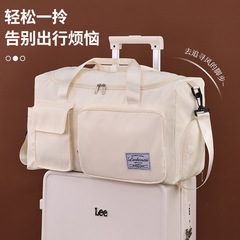 新品大容量手提げショルダーストラップ防水荷物バッグ可カバータイロッド収納荷物バッグ旅行鞄多層収納