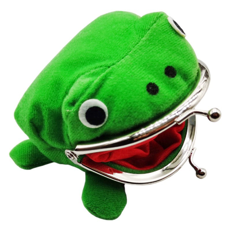 Аниме ниндзя периферийные устройства Мини Зеленая лягушка кошелек Наруто кошелек аниме косплей Кошелек для монет