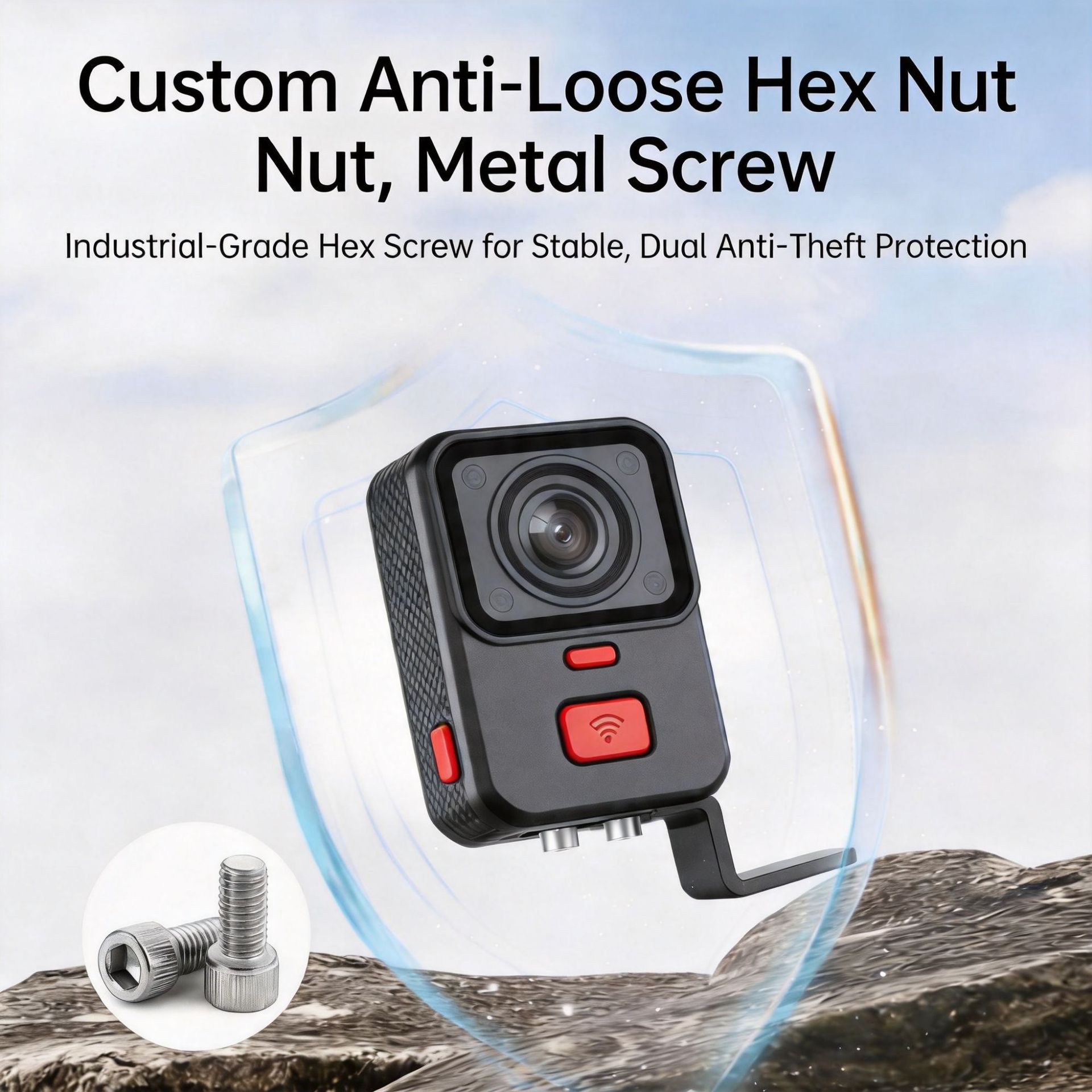 New Q8 Motorcycle Dashcam with Dual Recording, Electric Vehicle Riding GPS Tracking, IP66 Waterproof and Anti-Theft