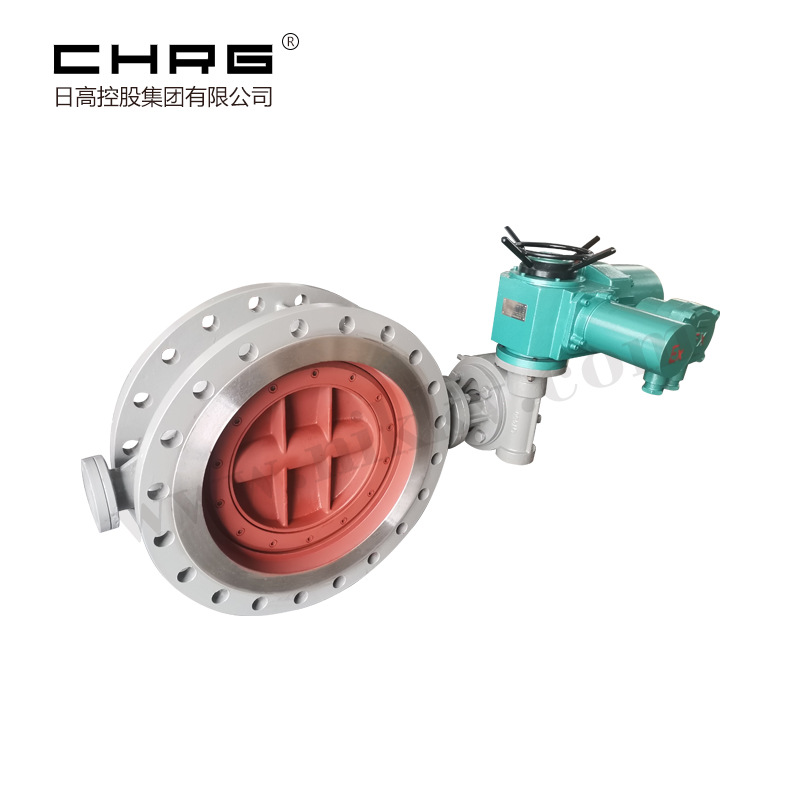 厂家直销电动硬密封法兰煤气蝶阀D943P气动粉尘颗粒蝶阀