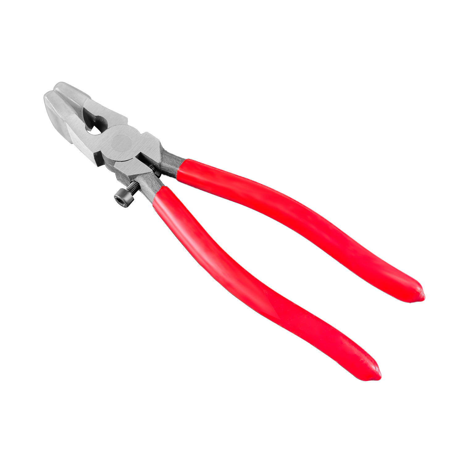 Alicates para vidrio de 8 pulgadas, alicates de punta plana para recortar esquinas de ala ancha, alicates para azulejos, alicates de corte de doble rueda