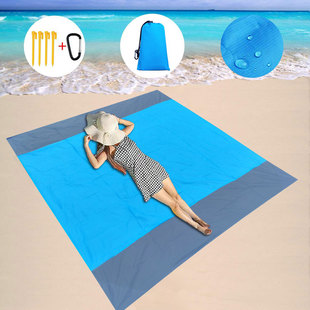 Outdoor Picnic Mat Pocket Tent Ground Mat Waterproof Moisture-Proof Mat Sunshade Camping Cloth Cross-Border Wholesale Lightweight Waterproof