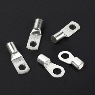 Cold-pressed Round Bare Terminal Block, Thickeneded Copper Tube Terminal Block, Peep Wire Lug, Copper Nose