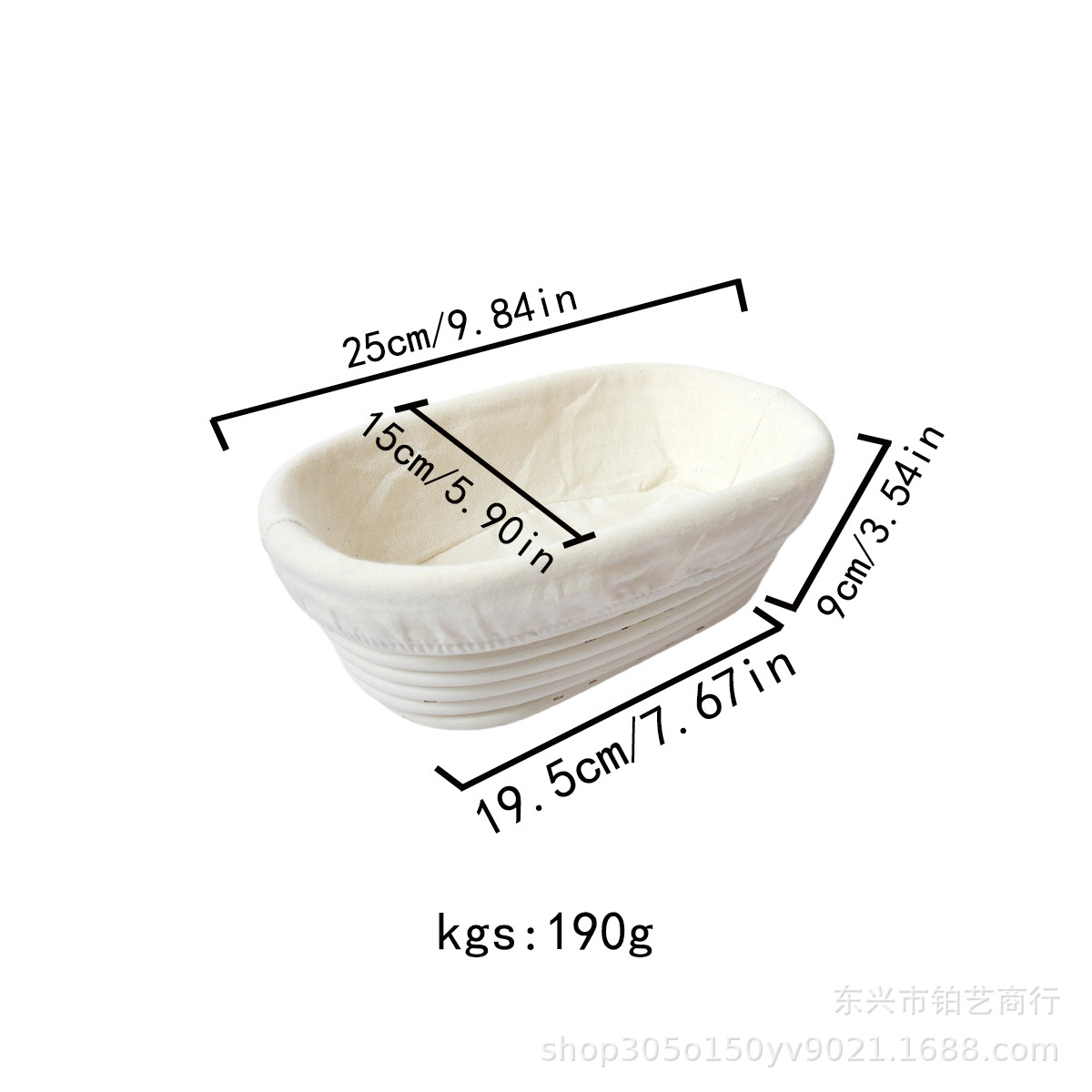 Amazon productos populares ratán indonesio cesta de fermentación Europea utensilios para hornear país pan fermentación cesta ratán tazón de almacenamiento de tejido de ratán