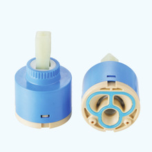 40mm平脚空转密封阀芯冷热陶瓷连体混水阀零件品质温控配件阀芯