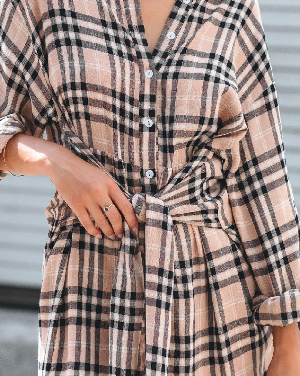 Amazon Grid Tie-Up Shirt 6