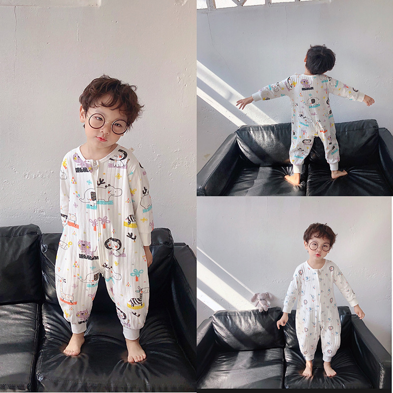 Children's double-layer respiratory sleeping bag for men and women
