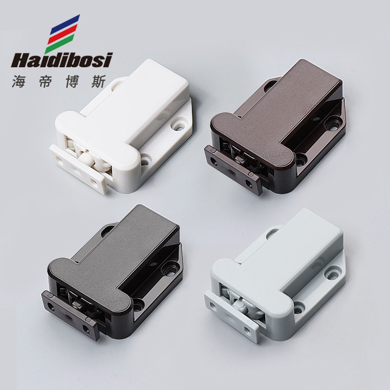 Beetle Self-Locker Fire-Fighting Cabinet Door Retractor Door Touch Cabinet Suction Invisible Door Plastic Bounce Press Touch Bead