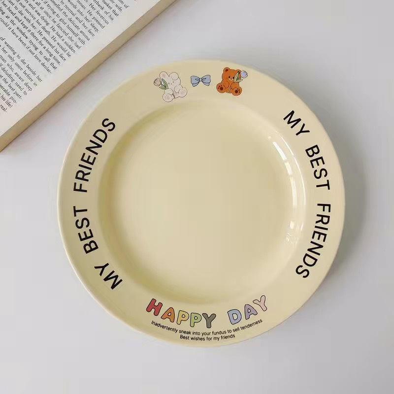 Placa de oso de etiqueta