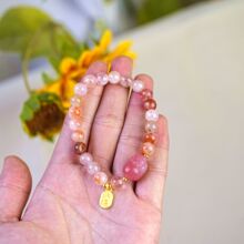 天然兔毛水晶手链串珠女轻奢高级感招财吊坠貔貅手串文玩饰品配饰