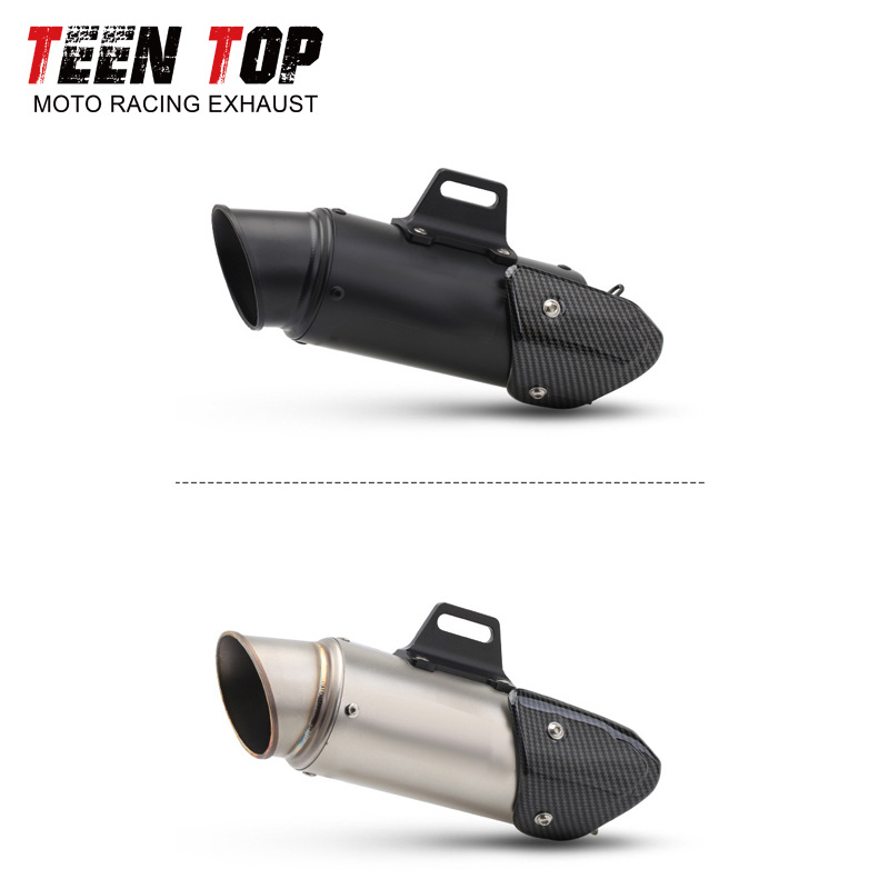 Motorcycle Modified Exhaust Tail Section Yamaha Horizon Kawasaki Universal Large Displacement Sc Oblique Exhaust Pipe