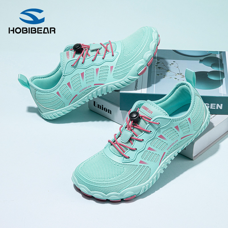 HOBIBEAR 와이드 토 슈즈, 봄, 가을 남성화, 맨발 슈즈, 제로 디퍼런스 로우탑 캐주얼 슈즈, 와이드 라스트 워킹 슈즈, 운동화