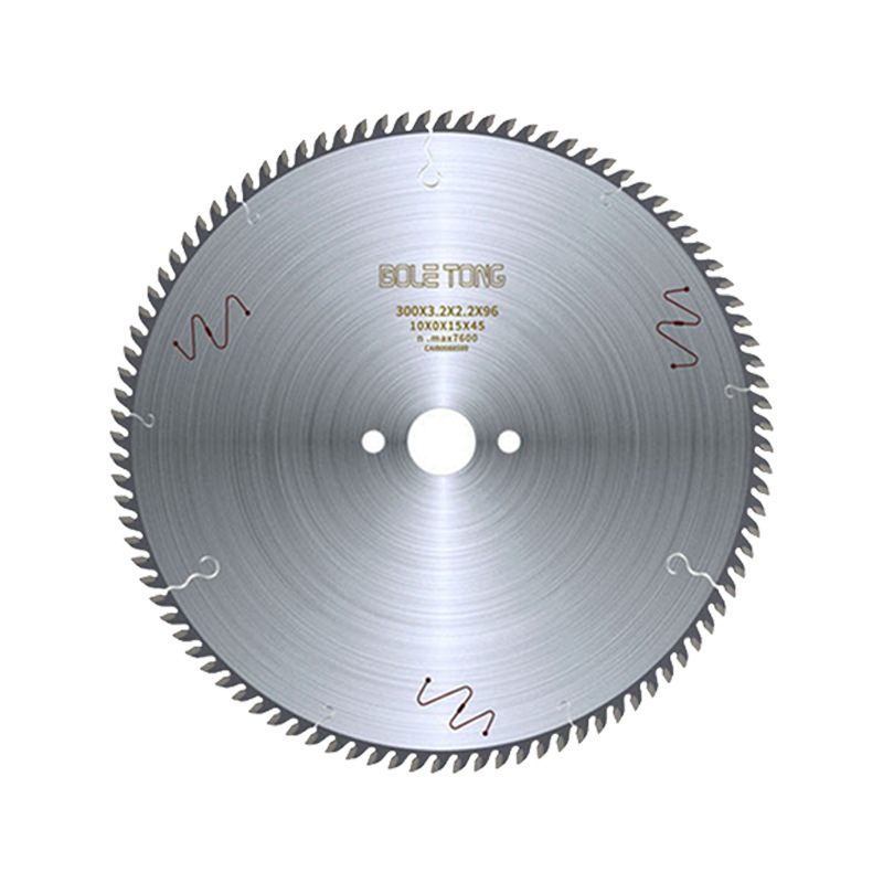 Boraton precisión placa de corte sierra hoja de sierra de madera empuje mesa sierra hembra 300/96 hoja de corte de aleación de sierra de dientes