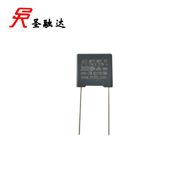 Конденсатор X2 104K275VAC P10 0,1 мкФ металлическая полипропиленовая пленка Saint Rongda производитель SRD