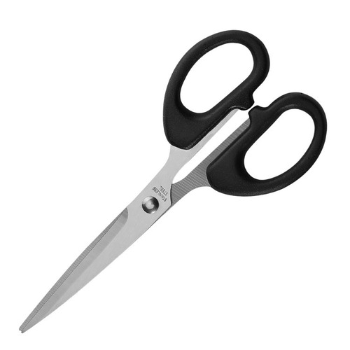 Household stainless steel student scissors office scissors stationery scissors handmade small scissors paper cutting thread scissors supermarket supply