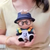 Glasses, stripes and no shoes