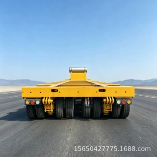 模块拼接 液压转向工装 塔筒转运 多轴线重型  液梯弹簧爬梯半挂