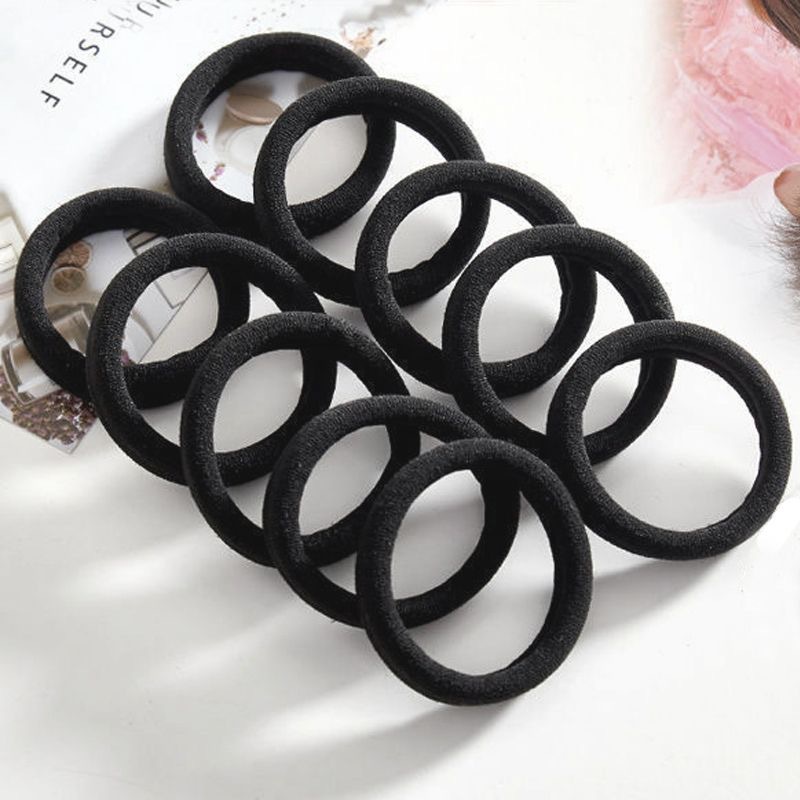 Women's Simple Style Commute Solid Color Cloth Hair Tie display picture 4