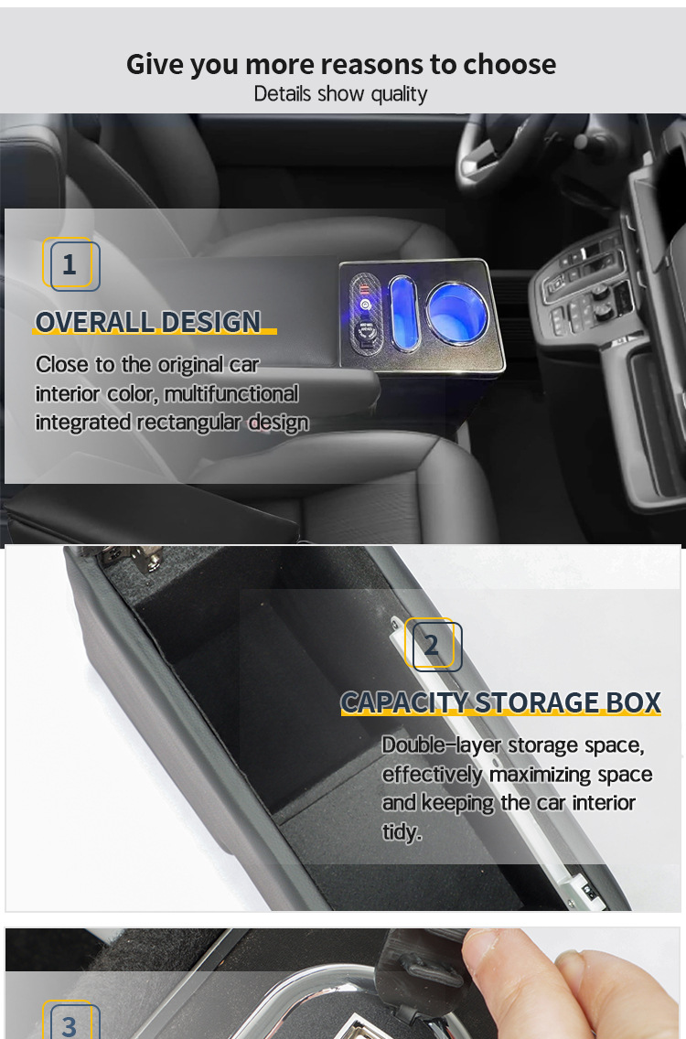 Suitable for Honda Stepwgn Rp8 Rp6 Armrest Box Stepwgn Rg1/Rk5 Armrest Box Hybrid Version Storage Box