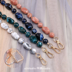 Ari 手作りレトロアクリルチェーンハンドバッグ樹脂チェーン diy アクセサリー装飾チェーントレンディ
