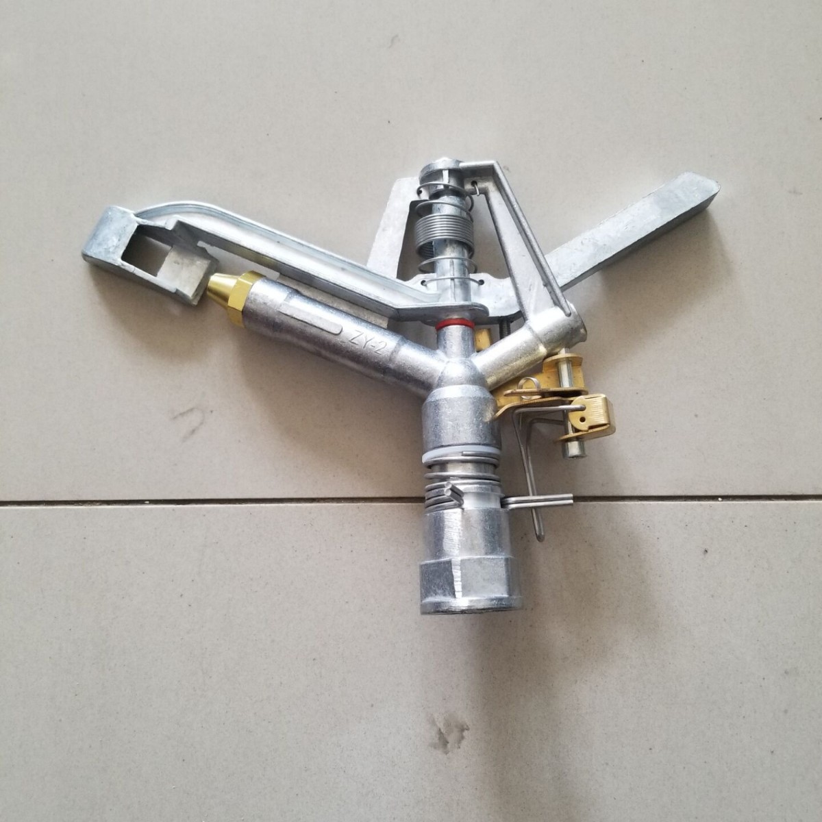 供应喷灌 灌溉草坪喷头 金属旋转式喷头 摇臂喷头 大喷枪园林