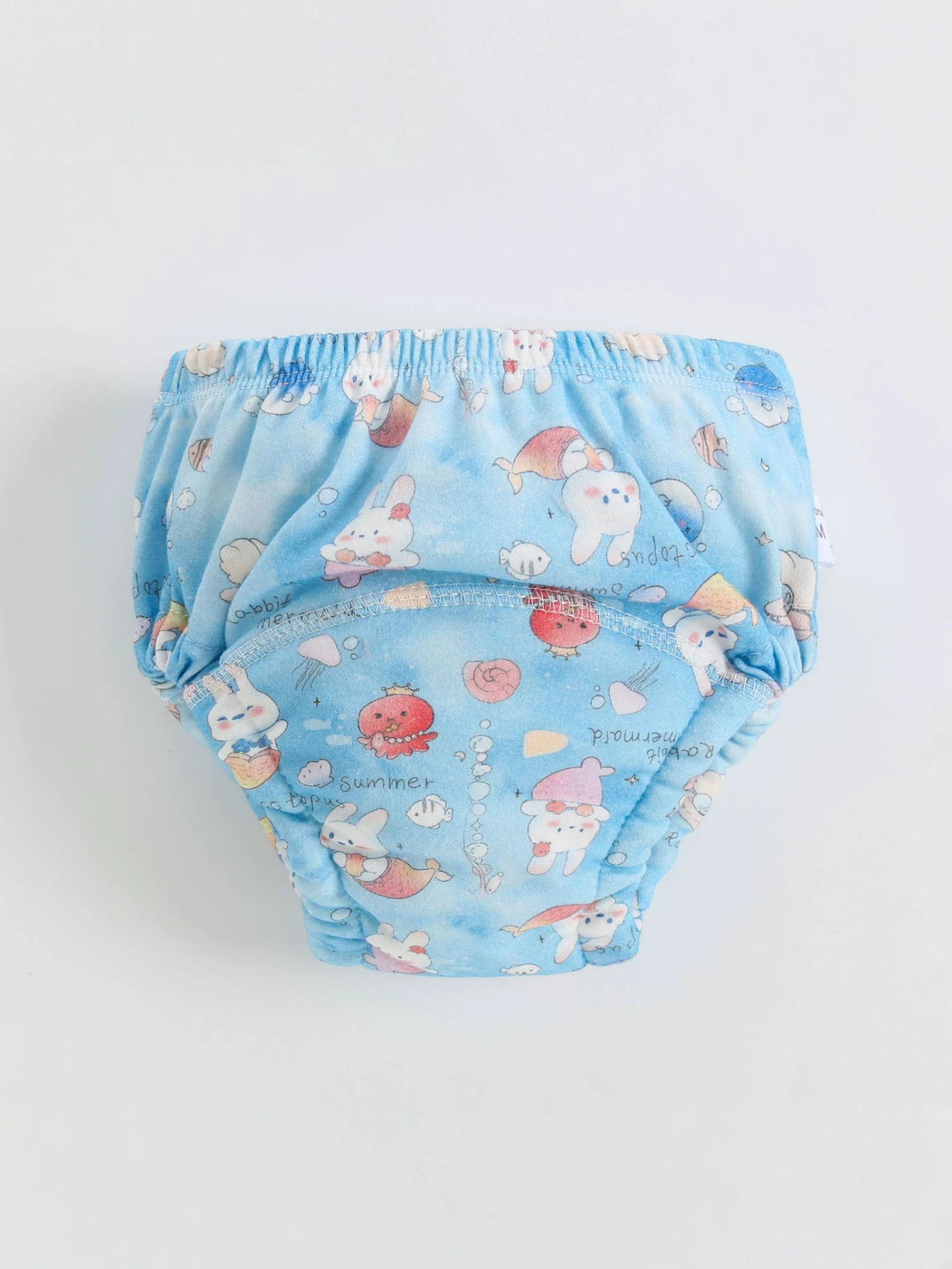 Pantalones de entrenamiento para el aprendizaje del uso del orinal, cubiertas de pañales lavables, pantalones de aprendizaje, pañales de tela para bebé, cubiertas de pañales transpirables, estilo de verano para bebé.