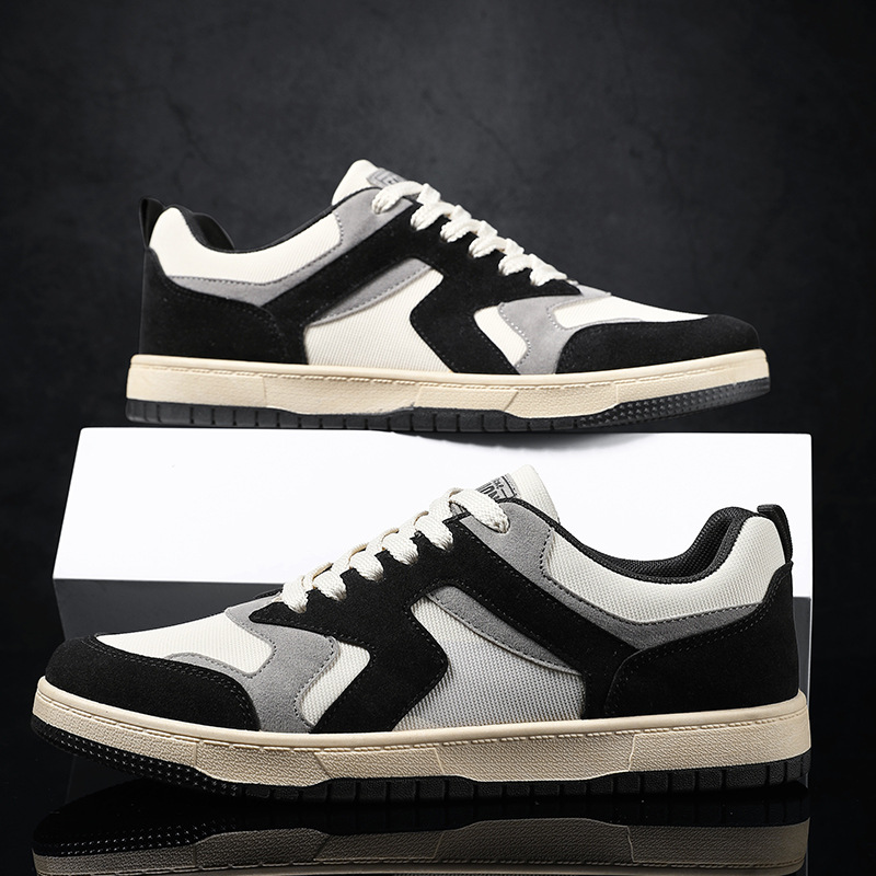 Men's 2023 new men's trend versatile Low Sneakers training sports casual student board trendy sports_voghion.com