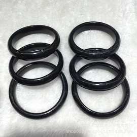 药王石手镯标准版宽版圆条手镯颜色鲜艳景色美丽纹路明显