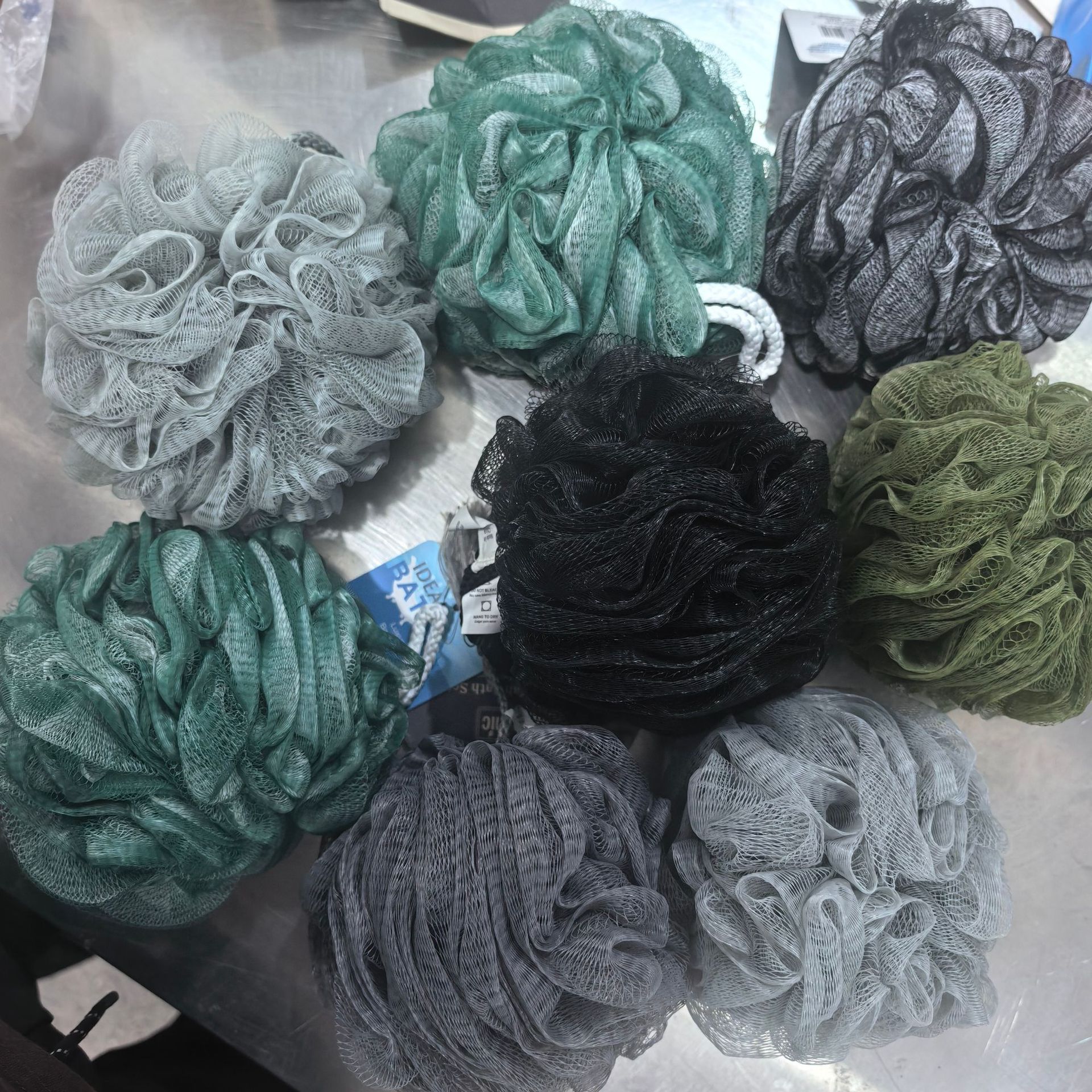 Esponja de Malla para Baño 10g 20g 30g 40g 50g de PE para Cuerpo image 14