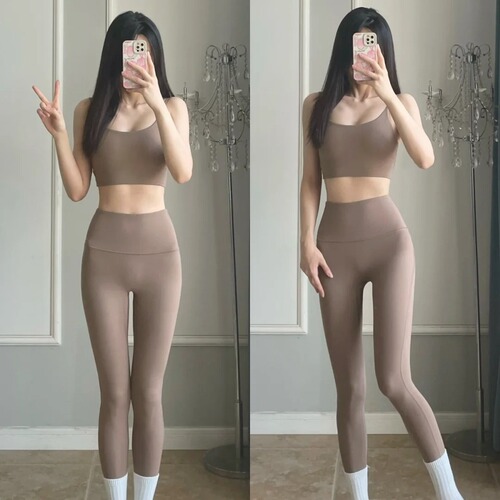 Sports Bra for Women, Summer Thin Style, Wearable Outside, Shockproof, Beautiful Back Design, Running and Fitness Backless Top, Yoga Wear