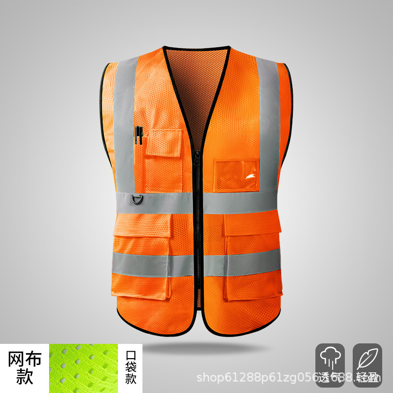 chaleco reflectante construcción chaleco de construcción ropa de trabajo sanitaria seguridad protección transpirable personalizada ropa de trabajo transpirable