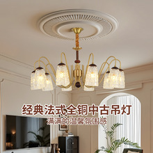 客厅吊灯2025新款餐厅轻奢高端大气现代简约法式主灯大厅灯具413L