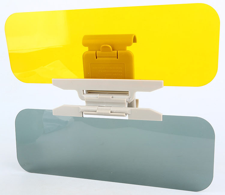 Anti-Glare Mirror for Cars, Day and Night Use, Car Sun Visor Night Vision Goggles, Anti-Dazzle and Anti-Glare for Drivers