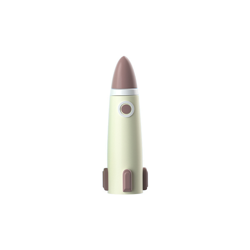 かわいいロケット形状漫画ペンキャップ鉛筆シリコーン文具ゲルペンアクセサリーペンホルダー幼稚園ギフト|undefined