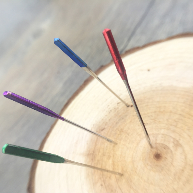 Tela elástica multifuncional transfronteriza, anti-puente, aguja de máquina doméstica, aguja de máquina industrial, accesorios de costura, spot al por mayor