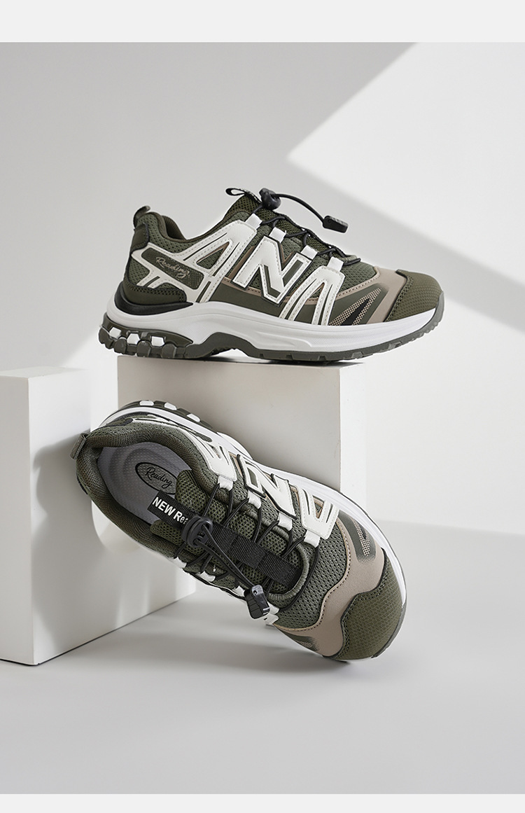 Giày sneaker nam đế dày phong cách Hàn Quốc, tăng chiều cao, form thể thao — 759 Xanh vỏ cua chi tiết 9