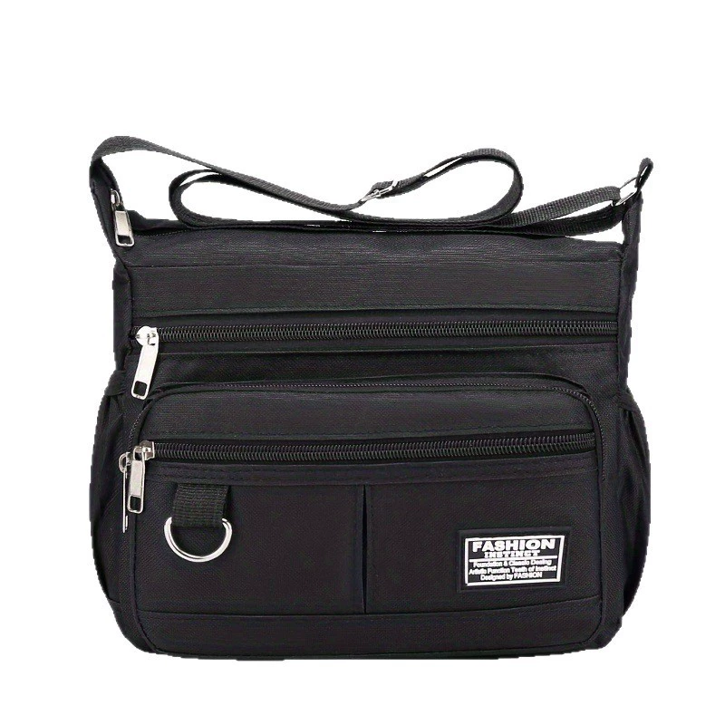 Мужская вместительная organizer bag, универсльная сумка через плечо, износостойкая система хранения, ткань Oxford