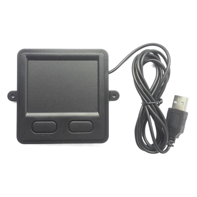 Portátil touchpad ratón industrial CNC gabinete seguridad integrado pantalla táctil montable USB ratón